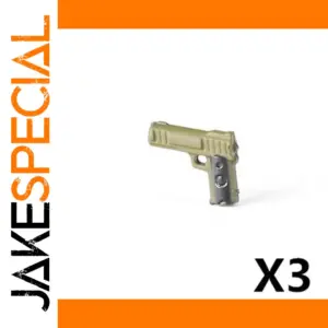 Green Military Toy Pistols Set of 3
