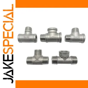 304 Stainless Steel TEE Pipe Fitting Connector