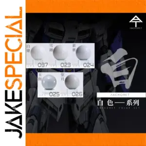 ANCHORET Model Paint White Series 30ml Set