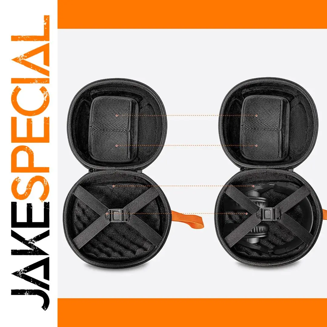 EVA Storage Bag for Audio-Technica M20X Headphones 1 EVA Storage Bag for Audio-Technica M20X Headphones