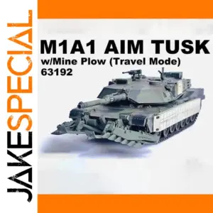 1:72 Scale M1A1 AIM TUSK Tank Model
