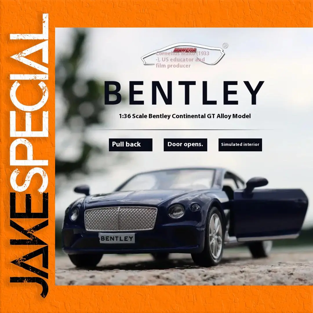 Bentley Continental GT 1:36 Die-Cast Model 1 Bentley Continental GT 1:36 Die-Cast Model
