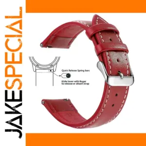 Genuine Leather Watch Band for Samsung Galaxy