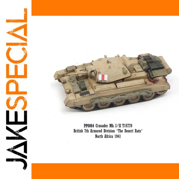 1/72 Scale Crusader Mk.I/II Model Tank
