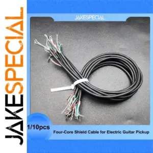 MU2227 Four-Core Shielded Cable for Guitar