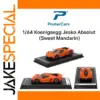 1/64 Scale Koenigsegg Jesko Absolut Diecast Model