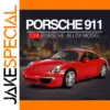 1:24 Diecast Porsche 911 Carrera Model Red