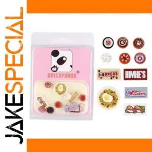 Food-Themed Accessory Set for Building Blocks