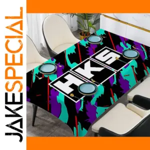 H-HKS R32 GT-R Modern Waterproof Tablecloth