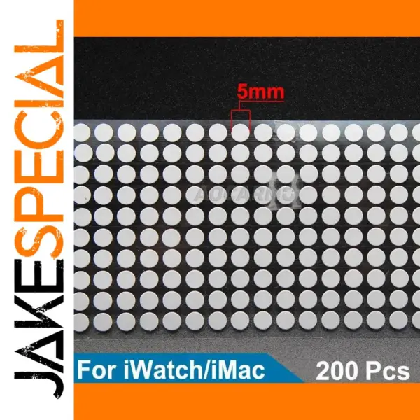 200 Waterproof Round Stickers for iPhone & Mac