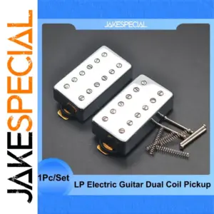 Brass Cover Humbucker Set for LP Guitar