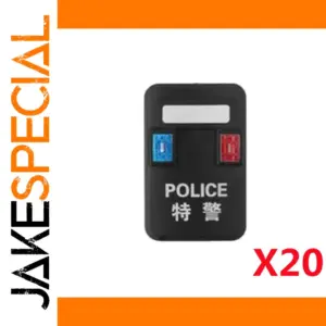 Military Handheld Shield for Building Blocks X20