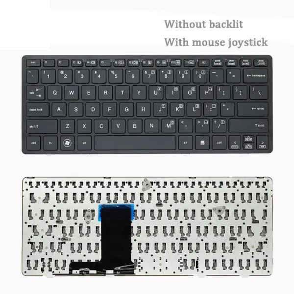 HP EliteBook Keyboard Without Backlit Black - Image 3