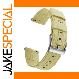 SAMCO 22mm Canvas Watch Band for Galaxy Watch