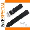 Vintage Black Leather Watchband for Smartwatch