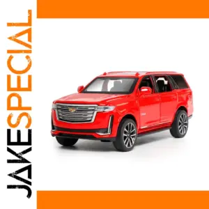 1:32 Scale Red Cadillac Escalade Model Diecast