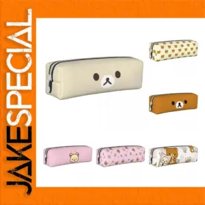 Korilakkuma Leather Pencil Cases in Multiple Colors