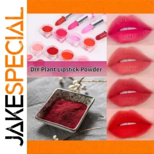 Natural Plant Lipstick Powder for DIY Lip Colors