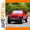 1/36 Red Jeep Wrangler Rubicon Diecast Model