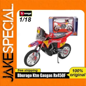 Bburago 1:18 KTM GasGas RX450F Model Motorbike