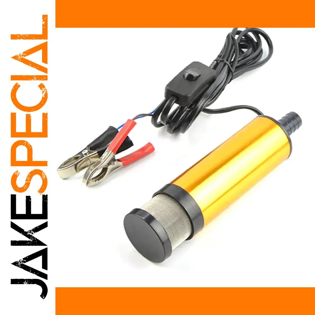 12V Submersible Diesel Fuel Transfer Pump 12L/min 1 12V Submersible Diesel Fuel Transfer Pump 12L/min