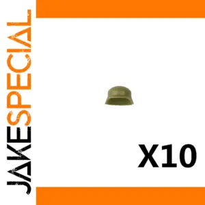 Military Helmet Accessories for Minifigures - 10 Pack