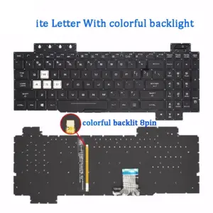 ASUS Flying Fortress Replacement Keyboard Black Red 7 82cac1c3ad52407d no logo