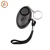 Black 130dB Personal Safety Alarm with Accessories