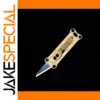 Compact Brass Portable Folding Knife 71mm