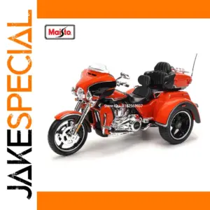 Maisto 1:12 2021 Harley Davidson CVO Tri Glide