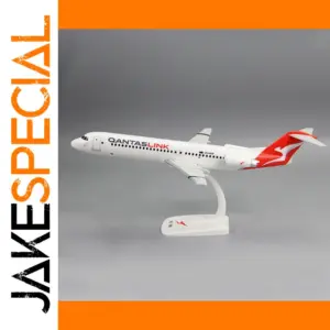 1:100 Scale QANTAS FK-100 Airplane Model
