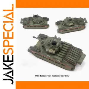 1/72 Scale Matilda 2 Flamethrower Tank Model