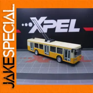 1:90 Scale Diecast Tram Model with Lights