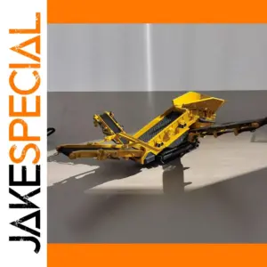 Keestrack Screening Crusher Crawler Transport Machinery 1:50 Scale Alloy Rare Engineering Car Model Toy Gift Collection Die-cast