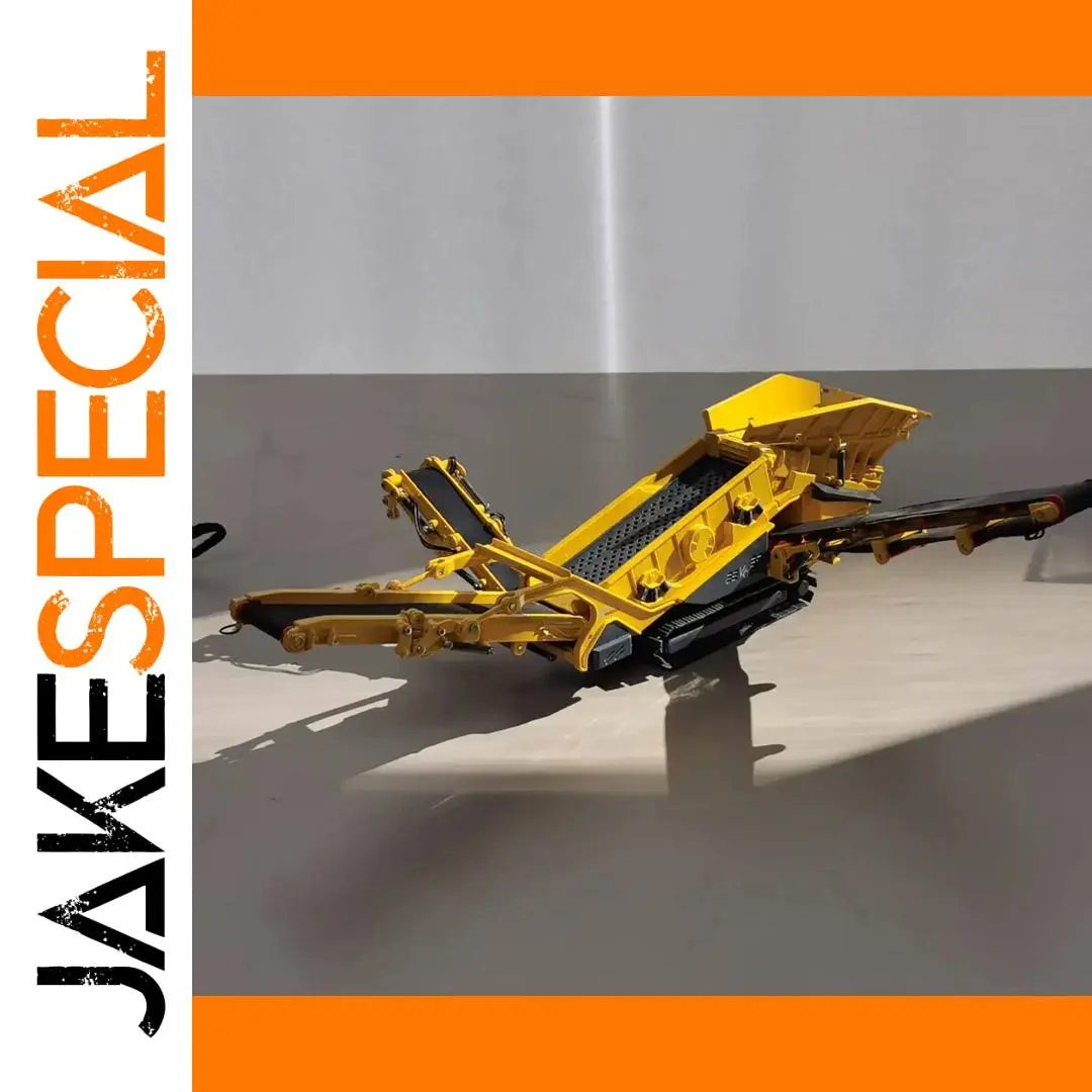 Keestrack Screening Crusher Crawler Transport Machinery 1:50 Scale Alloy Rare Engineering Car Model Toy Gift Collection Die-cast 1 Keestrack Screening Crusher Crawler Transport Machinery 1:50 Scale Alloy Rare Engineering Car Model Toy Gift Collection Die-cast