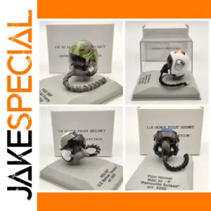 1:8 Scale Diecast Pilot Helmet Model