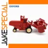 OXFORD 1:76 Scale Red Diecast Farm Harvester