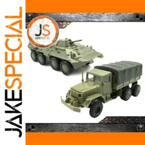 1:72 M35 Cargo Truck and BTR-80 Carrier Models