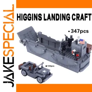Higgins Landing Craft Military Model Building Set