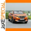Diecast 1:18 Scale Metallic Orange Peugeot 2008 Model