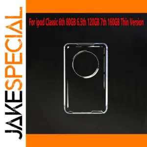 Crystal Clear Hard Cover for iPod Classic