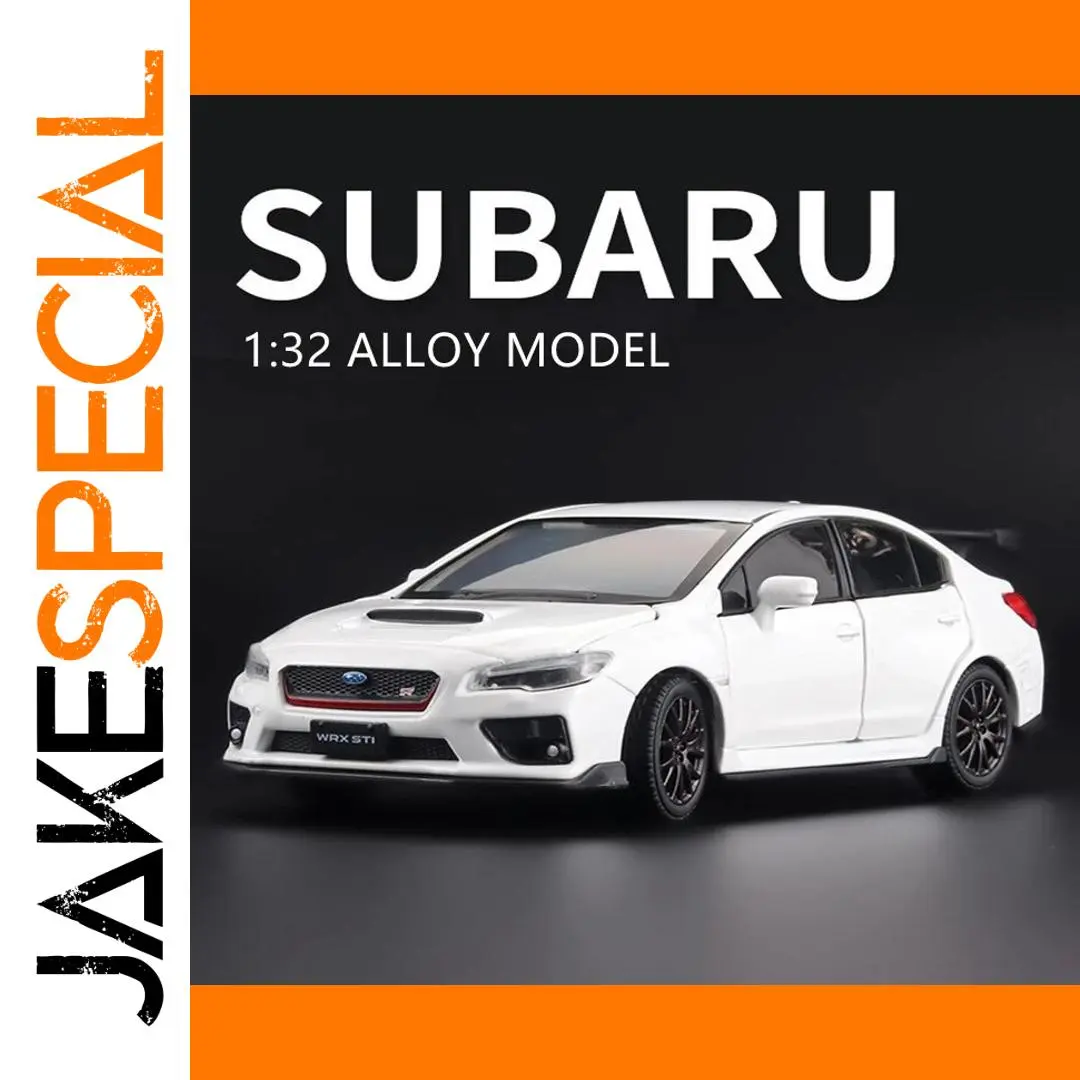 1:32 Subaru WRX STI Diecast Model Car 1 1:32 Subaru WRX STI Diecast Model Car