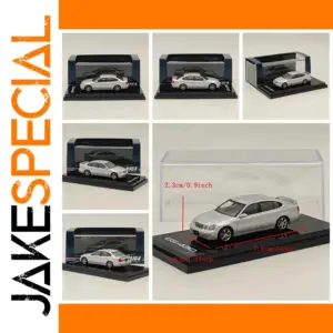 1/64 GS430 Silver Diecast Model Car Display