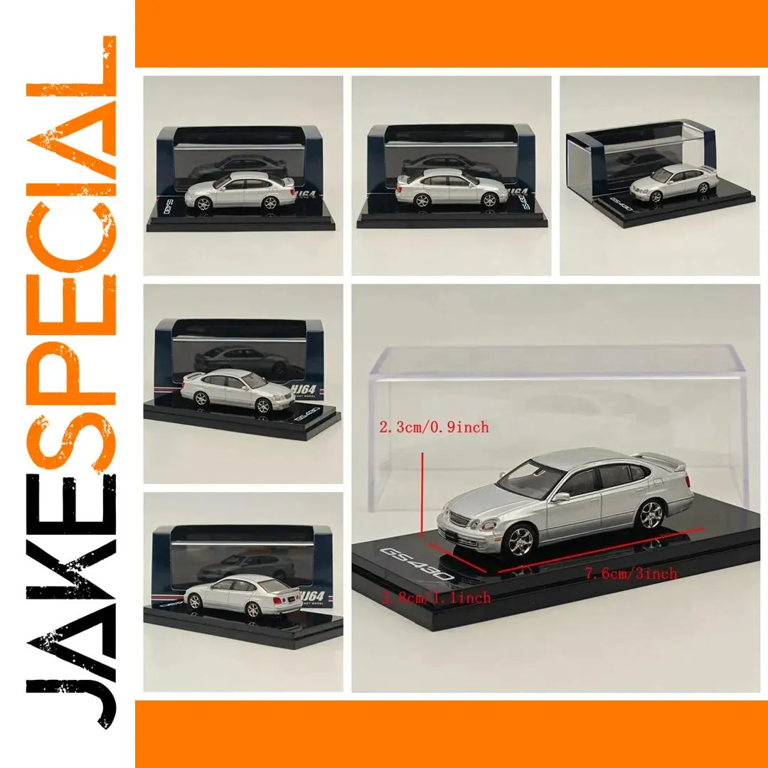 1/64 GS430 Silver Diecast Model Car Display 1 1/64 GS430 Silver Diecast Model Car Display