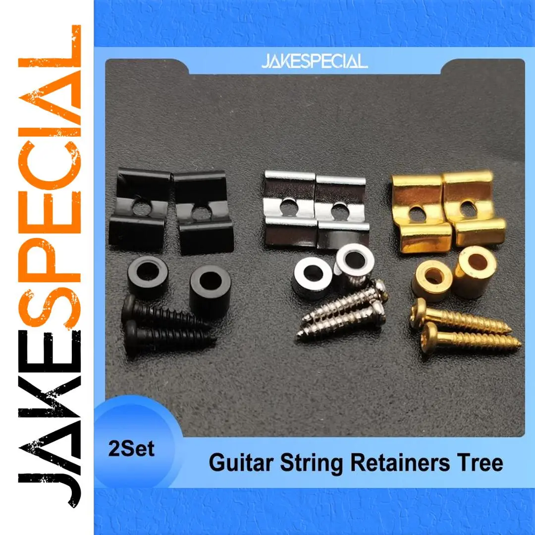 Electric Guitar String Retainers Set of Two 1 Electric Guitar String Retainers Set of Two