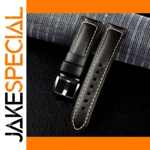 Genuine Leather Calfskin Watch Strap 20mm 22mm