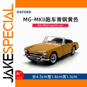 OXFORD 1:76 MG-MkII Retro Sports Car Model