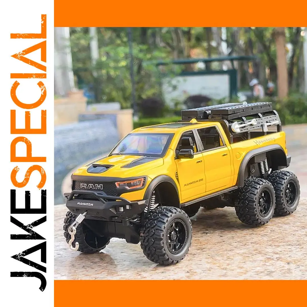 Mammoth RAM 1000 TRX 1:24 Scale Model Car 1 Mammoth RAM 1000 TRX 1:24 Scale Model Car