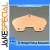 Set of 4 TL Pickup Steel Baseplates