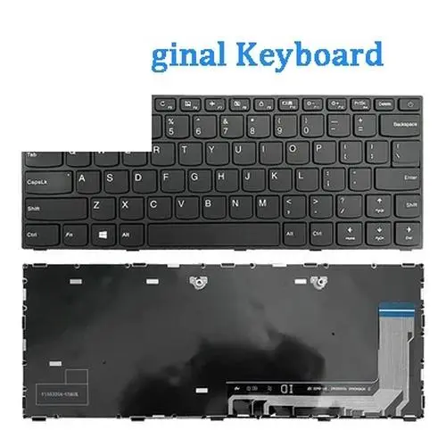 Black Laptop Keyboard for Lenovo Models 8 Black Laptop Keyboard for Lenovo Models - Image 8
